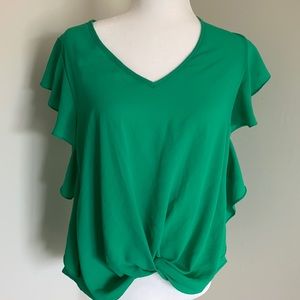 Tyche Green Top